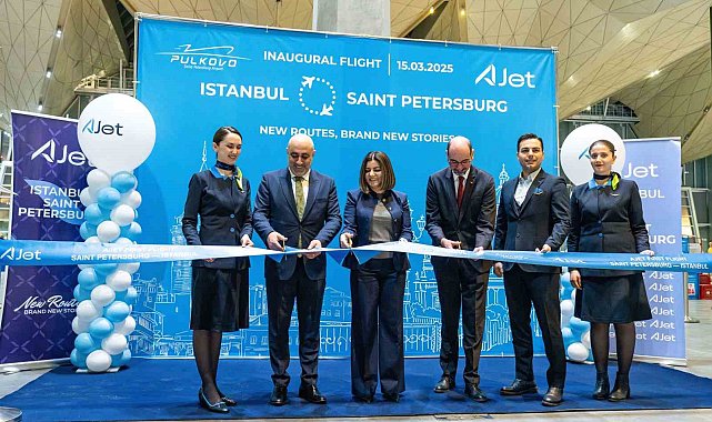 AJet, İstanbul- St. Petersburg hattını açtı
