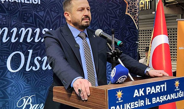 AK Parti Balıkesir İl Teşkilatı'nda bayramlaşma coşkusu