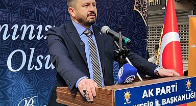 AK Parti Balıkesir İl Teşkilatı'nda bayramlaşma coşkusu