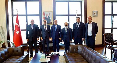 AK Parti Genel Başkan Vekili Ala, Alevi Vakıfları Federasyonu Genel Başkanı ile görüştü