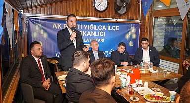 AK Parti heyeti Yığılca'da halkla buluştu