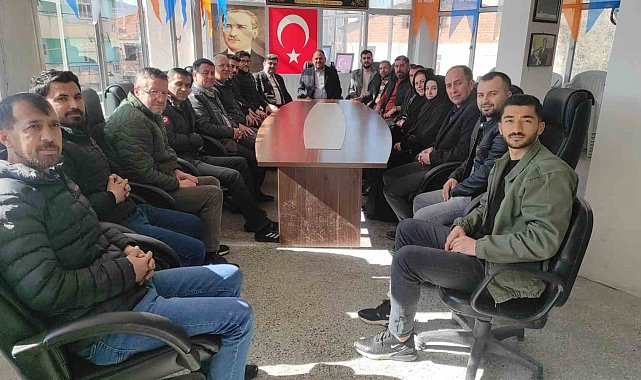 AK Parti Kula'dan Selendi'ye ziyaret