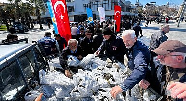 Akçakoca ve Gölyaka'da fidan dağıtıldı