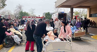 Akdeniz Üniversitesi Hastanesi Acil Servisi'nde yangın