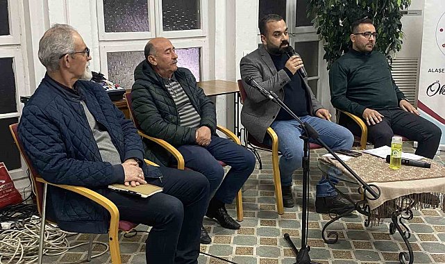 Alaşehir'de tarih sohbetleri düzenlendi