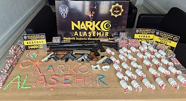Alaşehir'de uyuşturucu operasyonu: 2 tutuklama