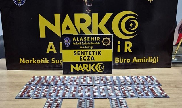 Alaşehir'de uyuşturucu taciri tutuklandı