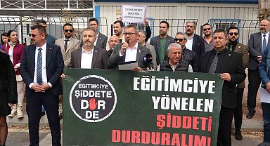 Anaokulu müdür yardımcısına veli tokadı protesto edildi