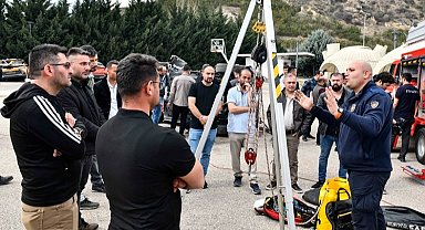 Ankara İtfaiyesi'nden iyfaiyecilere kapsamlı eğitim