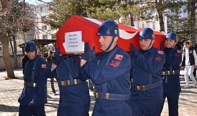 Ankara'da hayatını kaybeden Kıbrıs Gazisi Yusuf Laleli toprağa verildi