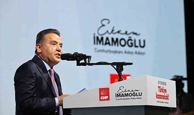 Antalya Büyükşehir Belediye Başkanı Böcek: "İmamoğlu'nun her zaman yanındayız"