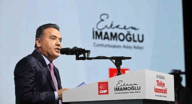 Antalya Büyükşehir Belediye Başkanı Böcek: "İmamoğlu'nun her zaman yanındayız"