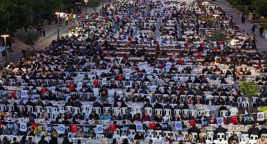 Antalya Demre'de birlik ve beraberliğin sofrası kuruldu!