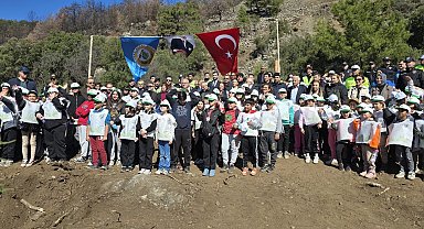 Antalya Kumluca'da fidanlar toprakla buluştu!