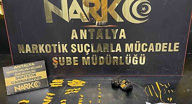 Antalya'da bir haftalık narkotik operasyonlarında 16 tutuklama