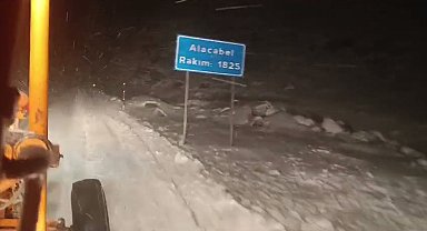 Antalya'ya kar sürprizi