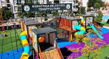 Antalya'da Teneffüs Park'a yeni oyun parkuru