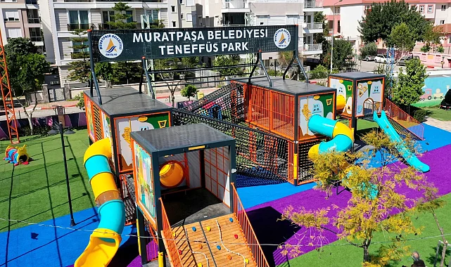 Antalya'da Teneffüs Park'a yeni oyun parkuru