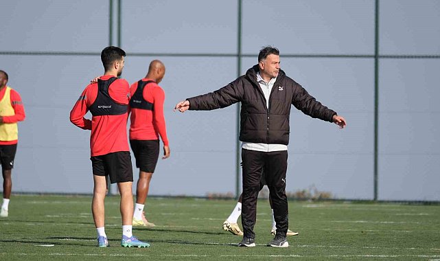 Atakaş Hatayspor, Trabzonspor maçı hazırlıklarını sürdürdü