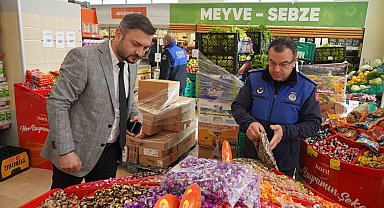 Atakum zabıtasından gıda denetimi