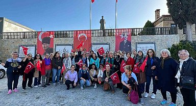 Ataşehirli kursiyerler Çanakkale Şehitliği'ni ziyaret etti