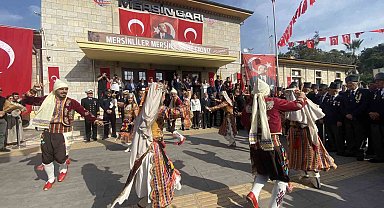 Atatürk'ün Mersin'e gelişinin 102'inci yıl dönümü törenle kutlandı