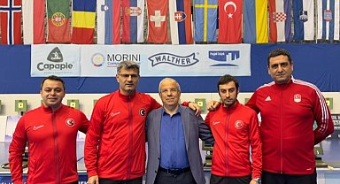 Atıcılıkta peş peşe altın gurur