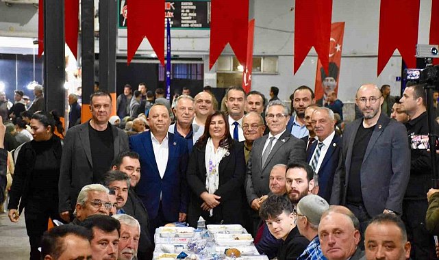 Aydın Büyükşehir Belediyesi Bozdoğan'da iftar programı düzenledi