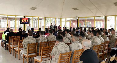 Aydın'da jandarma personeline orman yangını eğitimi