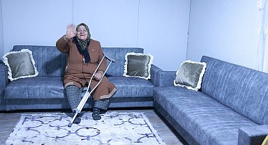 Ayşe Teyze'nin hem evi hem gönlü ısındı