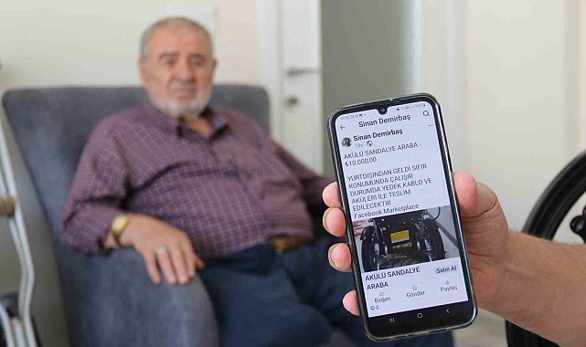 Babasına ucuza tekerlekli sandalye almak isterken 24 bin TL dolandırıldı