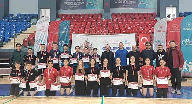 Badmintonda şampiyonlar belli oldu