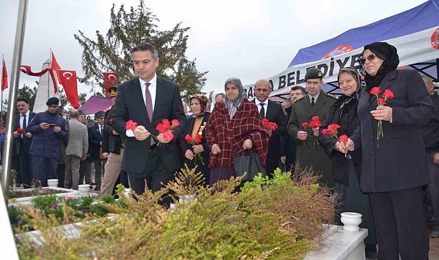 Bafra'da şehitler dua ile anıldı
