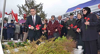 Bafra'da şehitler dua ile anıldı