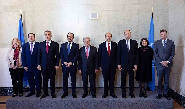 Bakan Fidan, Cenevre'de Kıbrıs konulu zirveye katıldı