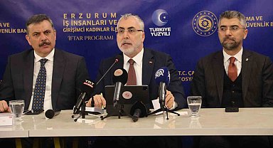 Bakan Işıkhan, Erzurum'da iş adamlarıyla iftarda bir araya geldi