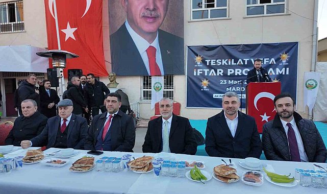 Bakan Işıkhan Mardin'de "Vefa Buluşması İftar Programına" katıldı
