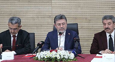 Bakan Yumaklı: "2025 yılı yatırım programında 10.3 milyar lira maliyetli 57 tane projemiz var"