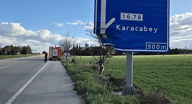 Balıkesir-Bandırma yolunda trafik kazası: 1 yaralı