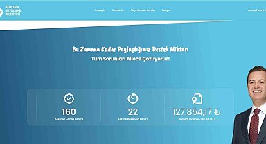 Balıkesir Büyükşehir, askıda fatura uygulamasını başlattı