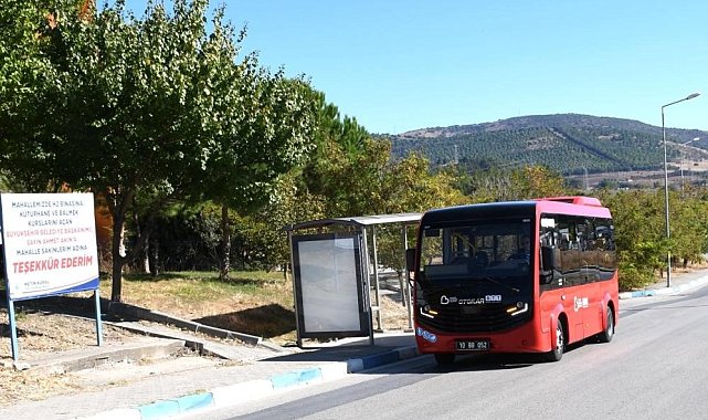 Balıkesir Büyükşehir'den Pazar Pazarı'na ücretsiz ring seferi