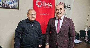 Balıkesir Milli Eğitim Müdürü Murat Demir'den İHA'ya ziyaret