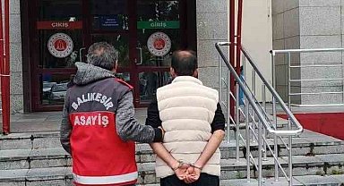 Balıkesir'de altın hırsızı polisten kaçamadı
