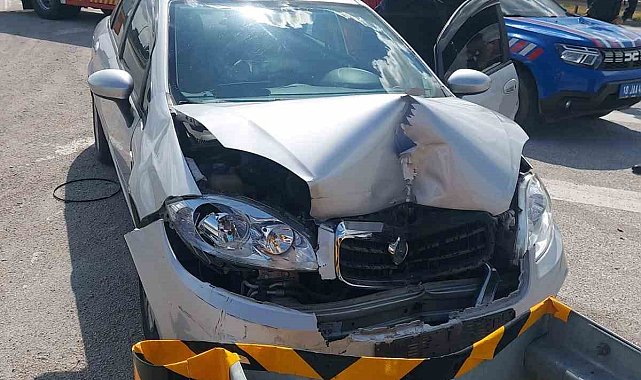 Balıkesir'de kaza: 1 yaralı