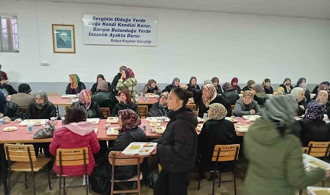 Balya Kayalar'da geleneksel Ramazan iftarı yapıldı