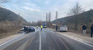 Bartın'da feci kaza