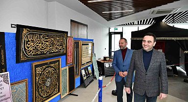 Başiskele'de kutsal emanetler sergisi ziyarete açıldı
