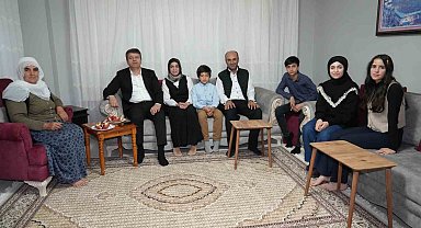 Başkan Abdurrahman Tutdere, Arslan Ailesinin iftar sofrasına misafir oldu