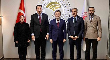 Başkan Alemdar, Bakan Yumaklı ile 3 projeyi görüştü