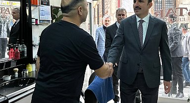 Başkan Altay esnafla ve vatandaşlarla buluştu